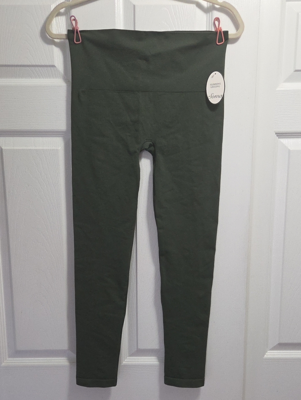 Soma Dark Olive Green Slimming Leggings